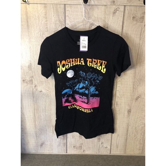 Unbranded Other - Mens Joshua Tree California Black Short Sleeves T Shirt Size Small